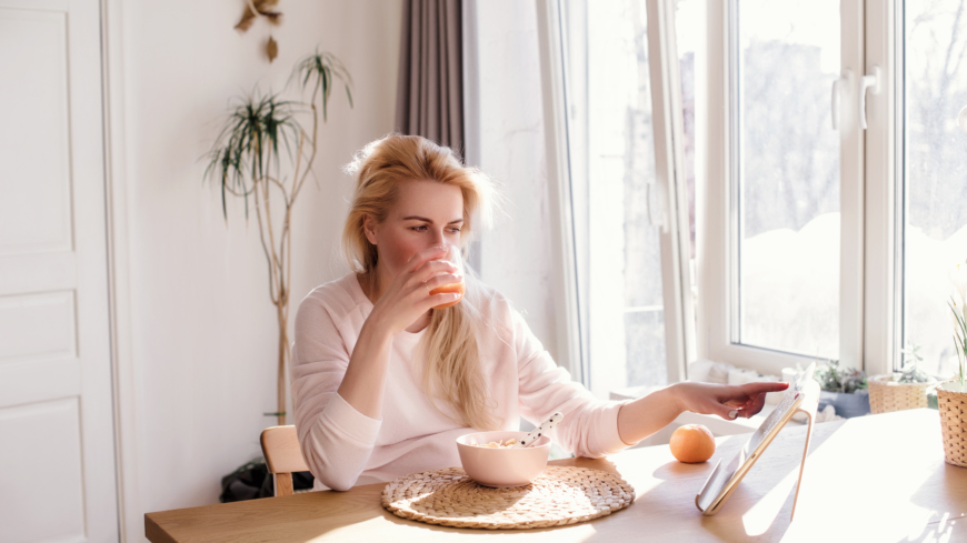 Tanken är att Matvanekollen, som är ett webbtest, ska finnas för alla som snabbt och enkelt vill få en bild av hur hälsosamt man äter. Foto: Shutterstock